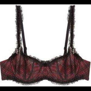 Chantal Thomass tartan bra